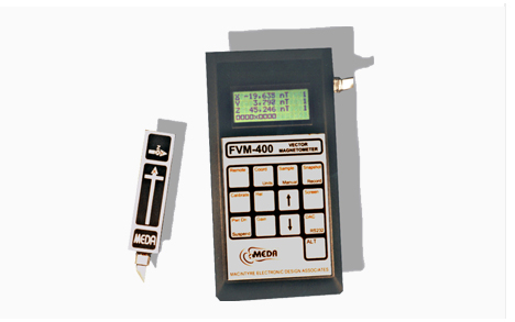 美國MEDA FVM400矢量磁通門計(jì)，F(xiàn)VM400磁力計(jì)