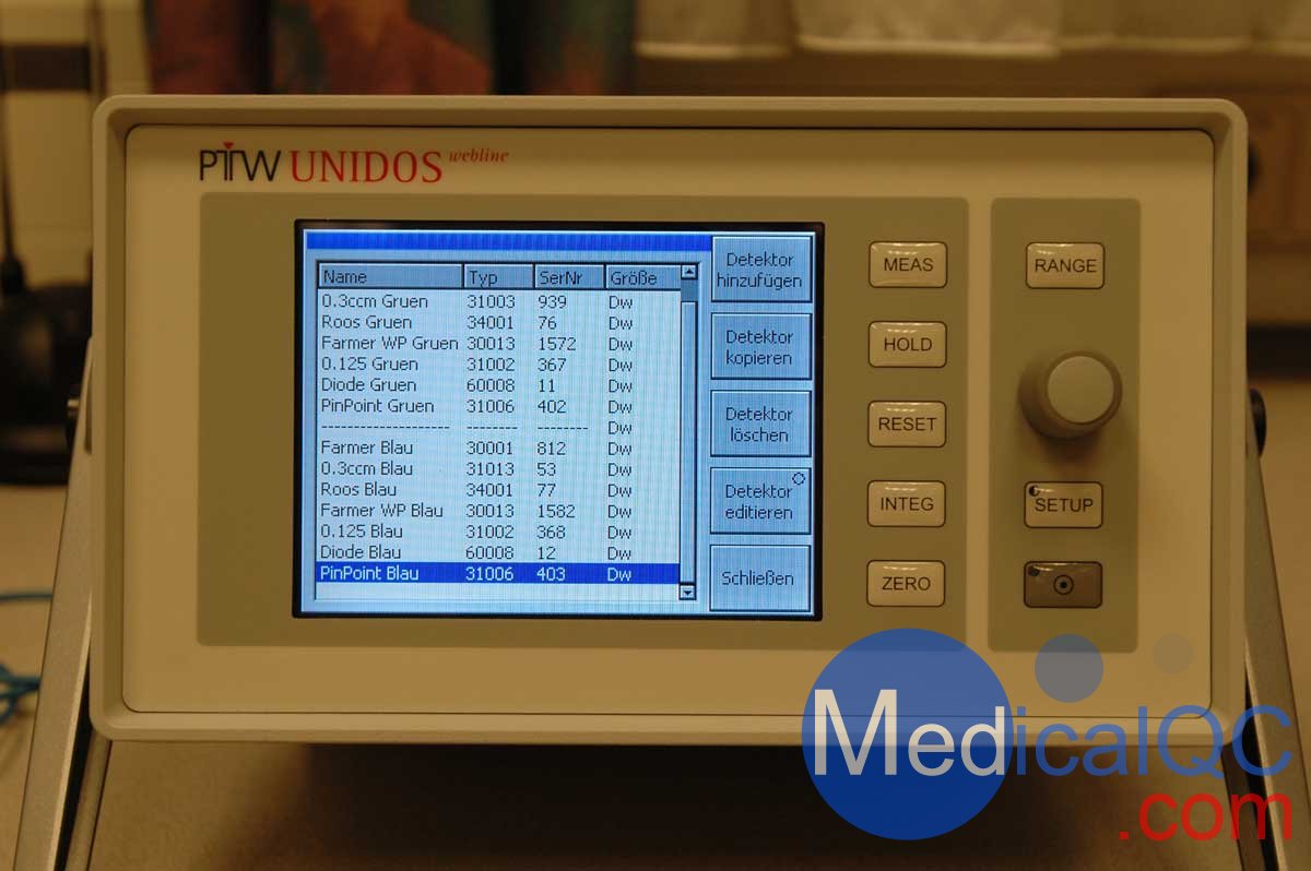 UNIDOS webline劑量計,UNIDOS webline靜電計，PTW UNIDOS劑量計