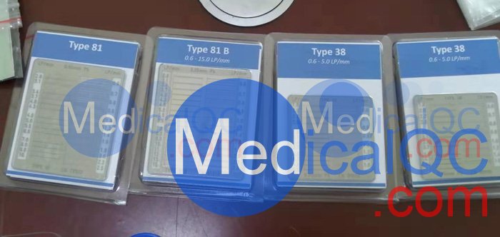 Type38高分辨測試卡，Type 81高分辨測試卡
