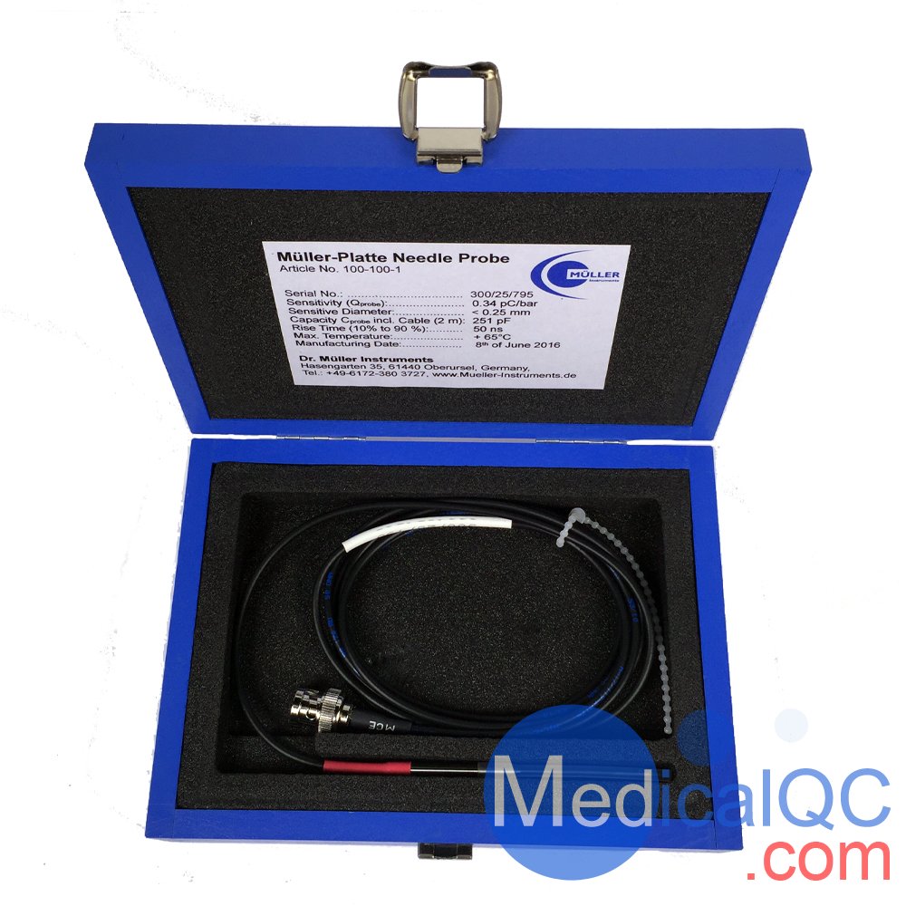 Muller-Platte針式水聽器，Muller-Platte水聽器