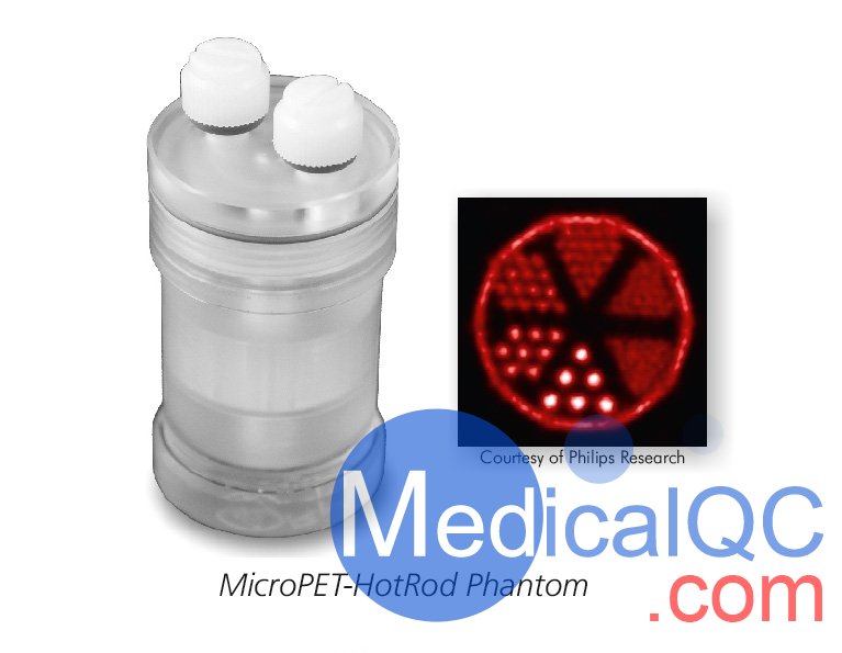 QRM Micro-PET熱棒模體，QRM-MicroPET-HotRod模體