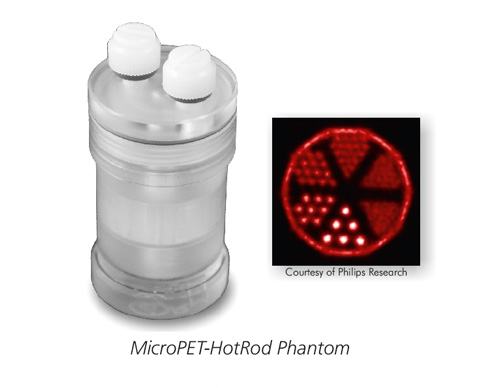 QRM Micro-PET熱棒模體，QRM-MicroPET-HotRod模體