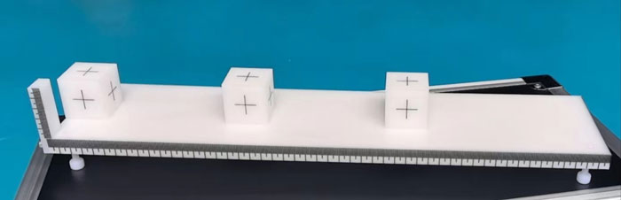 WEK-TG66激光定位燈檢測(cè)模體,WEK-TG66模擬激光QA模體