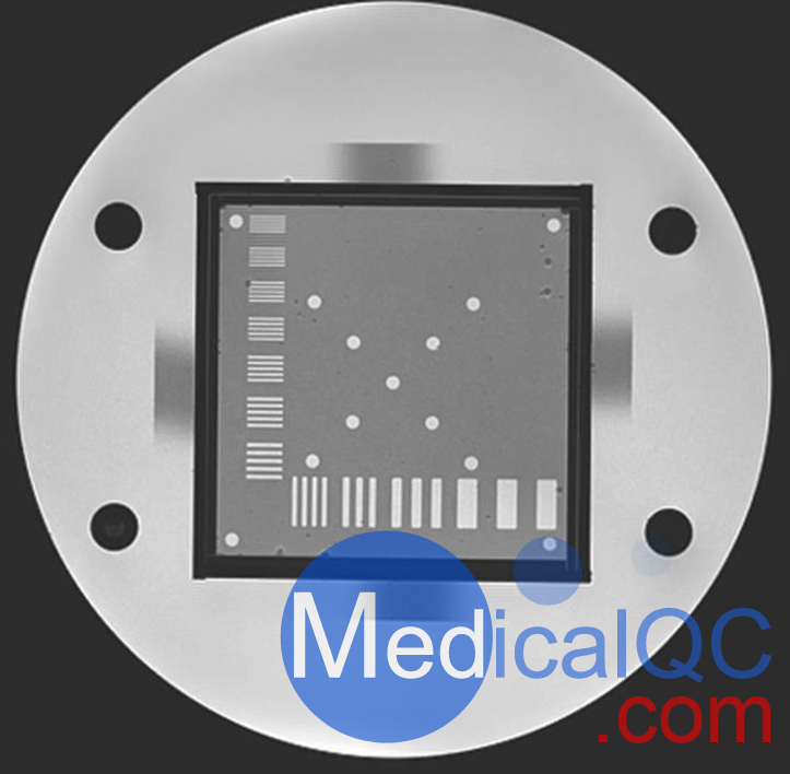 WEK-MRIP MRI質(zhì)控模體,WEK-MRIP磁共振質(zhì)控模體成像圖