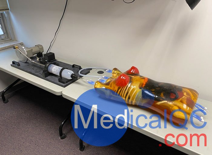 CT-A02成年女性軀干模體，CT-A02心臟跳動和呼吸運動體模